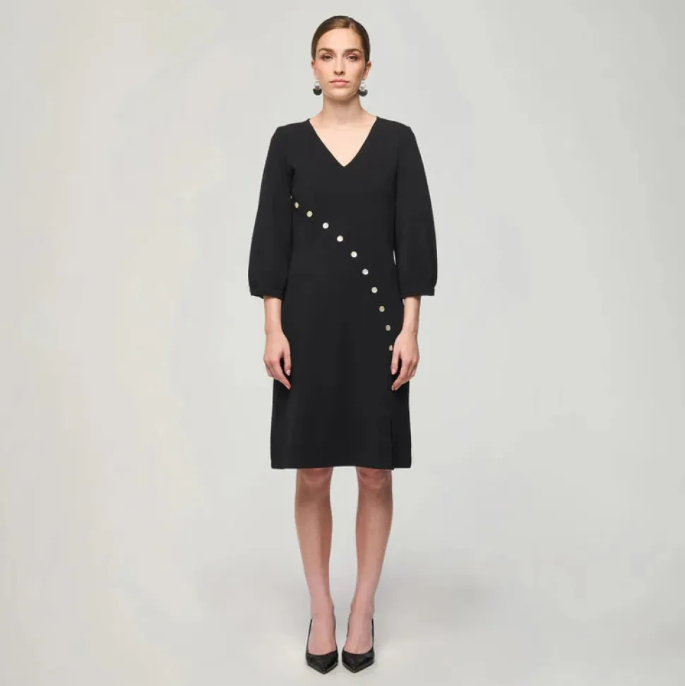 Aarikka naisten mekko, ELEANA MEKKO JERSEY Musta