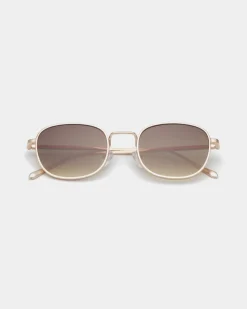 A.Kjaerbede unisex aurinkolasit Hello, kullankeltainen