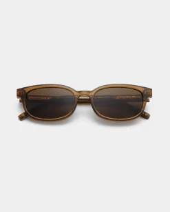 A.Kjaerbede unisex aurinkolasit Charlie, tummanruskea