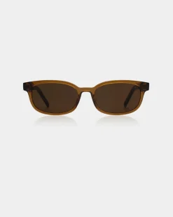 A.Kjaerbede unisex aurinkolasit Charlie, tummanruskea