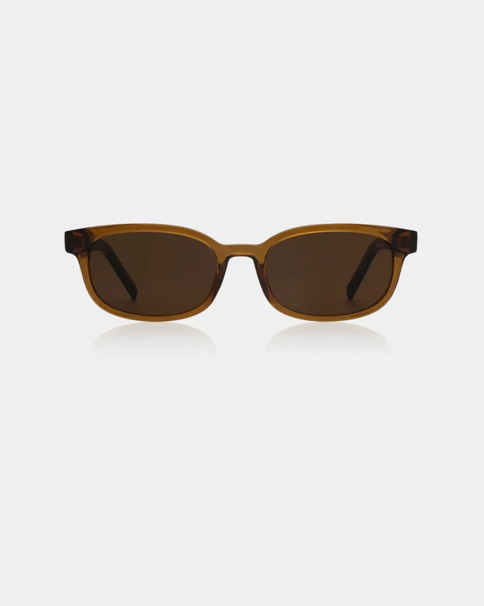 A.Kjaerbede unisex aurinkolasit Charlie, tummanruskea