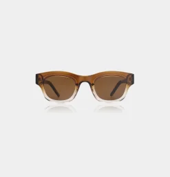 A.Kjaerbede Unisex Aurinkolasit, LANE Ruskea Kuosi