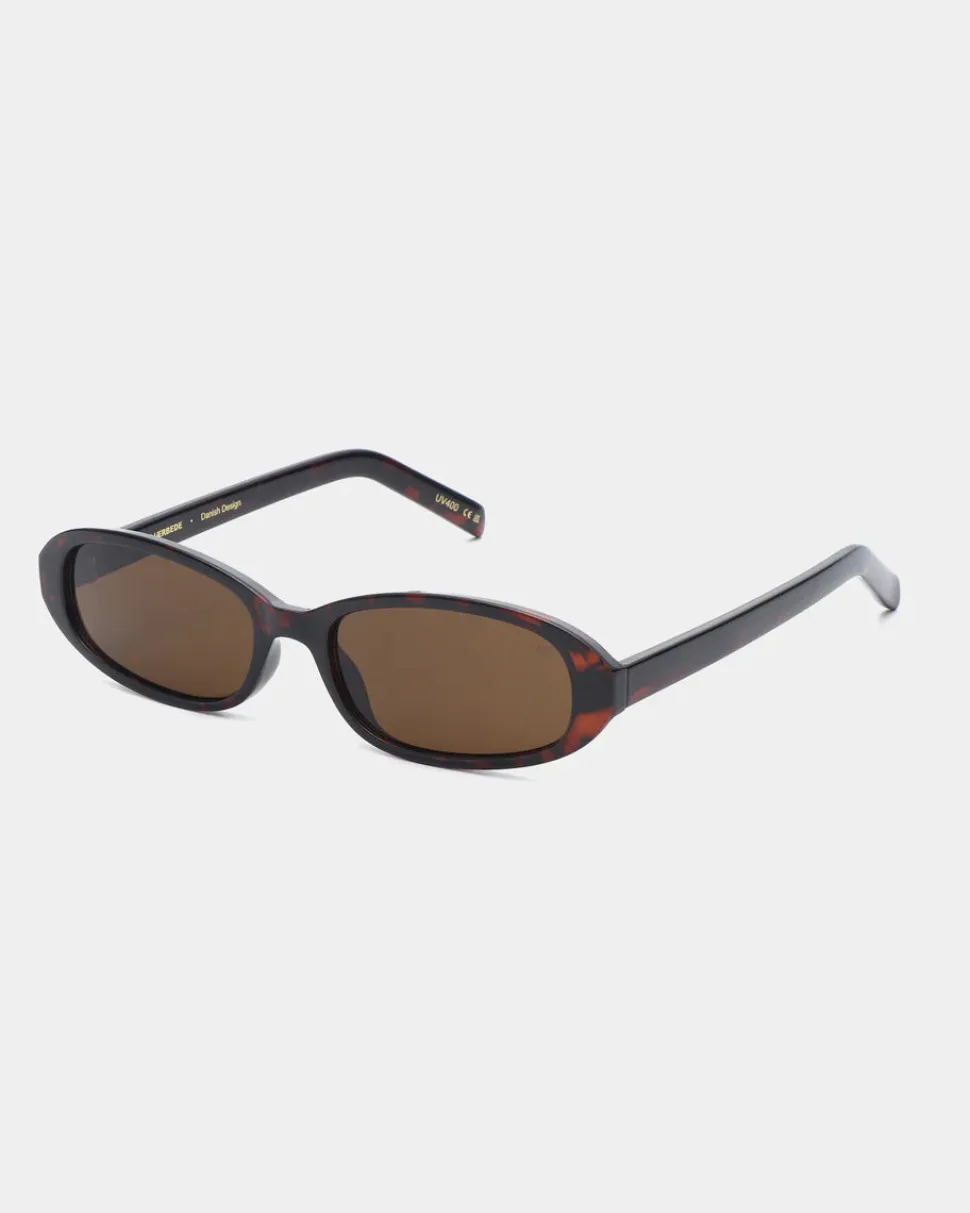 A.Kjaerbede unisex aurinkolasit Macy, tummanruskea