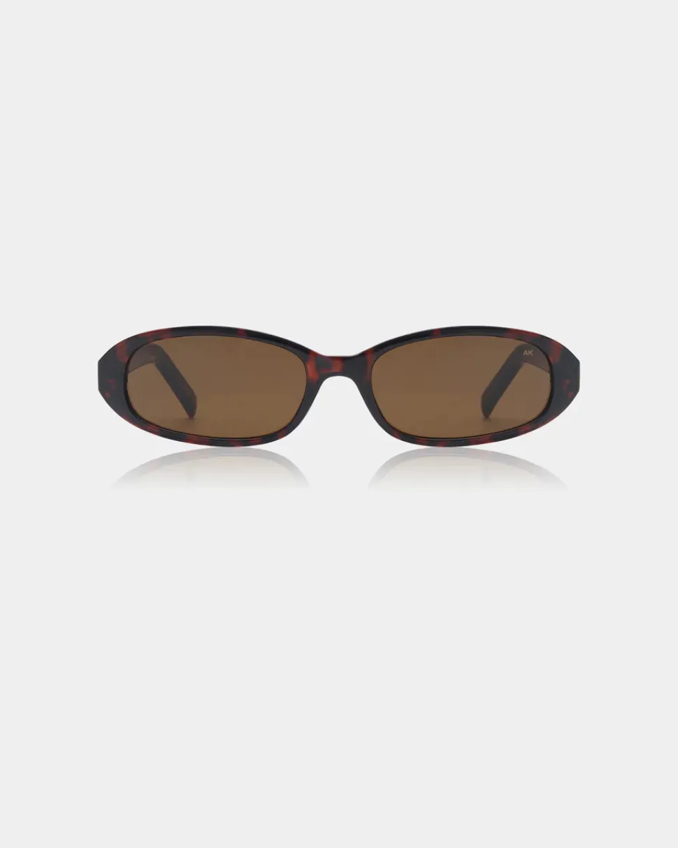 A.Kjaerbede unisex aurinkolasit Macy, tummanruskea