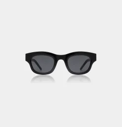 A.Kjaerbede Unisex Aurinkolasit, LANE Musta