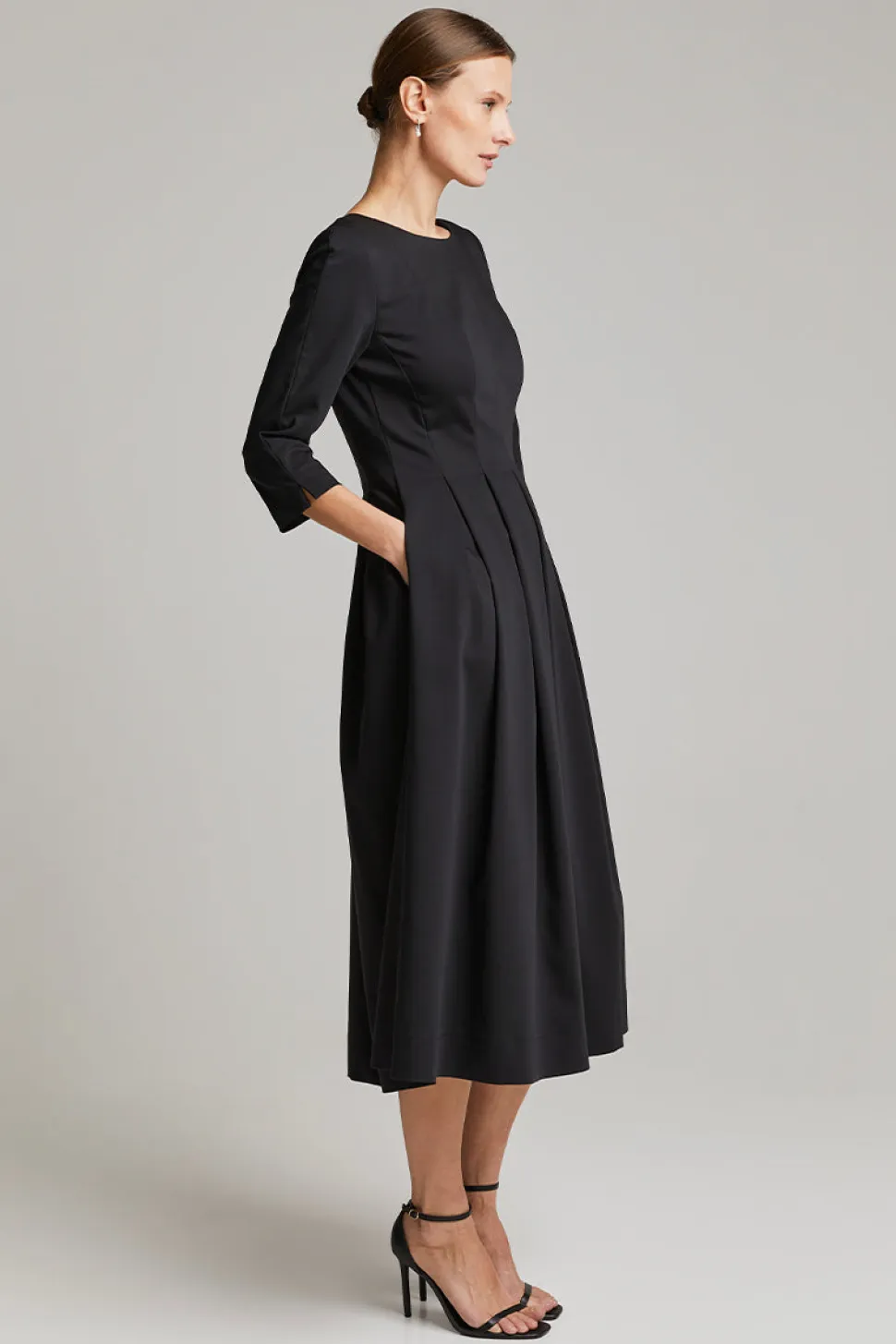 Andiata Naisten Mekko Julitta 3 Dress Musta