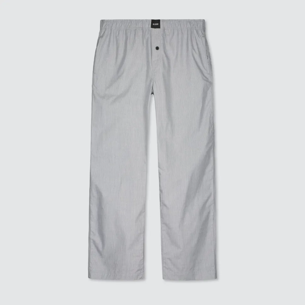 Billebeino miesten Lounge Pants, raidallinen musta