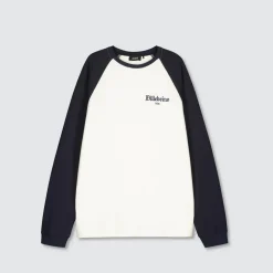 Billebeino miesten pitkähihainen trikoopaita, BASEBALL LONG SLEEVE SHIRT Luonnonvalkoinen