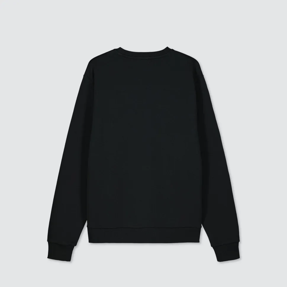Billebeino unisex college, RED BRICK SWEATSHIRT Musta