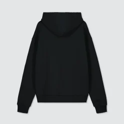 Billebeino unisex huppari, RED BRICK ZIP HOODIE Musta
