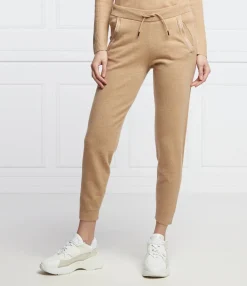 Calvin klein housut, ESSENTIAL RIB KNITTED JOGGER Kameli