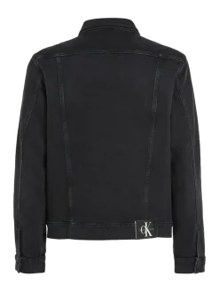 Calvin Klein Jeans Miesten Farkkutakki, SLIM DENIM JACKET Musta