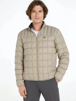 Calvin Klein Jeans Miesten Lyhyt Untuvatakki, K ULTRA LIGHT DOWN JACKET Beige