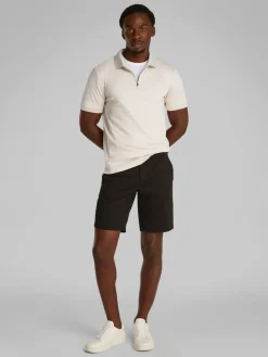 Calvin Klein Jeans miesten pikeepaita, LIQUID TOUCH WELT ZIP Beige