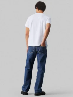 Calvin Klein Jeans Miesten T-paita MONOGRAM T-SHIRT Valkoinen