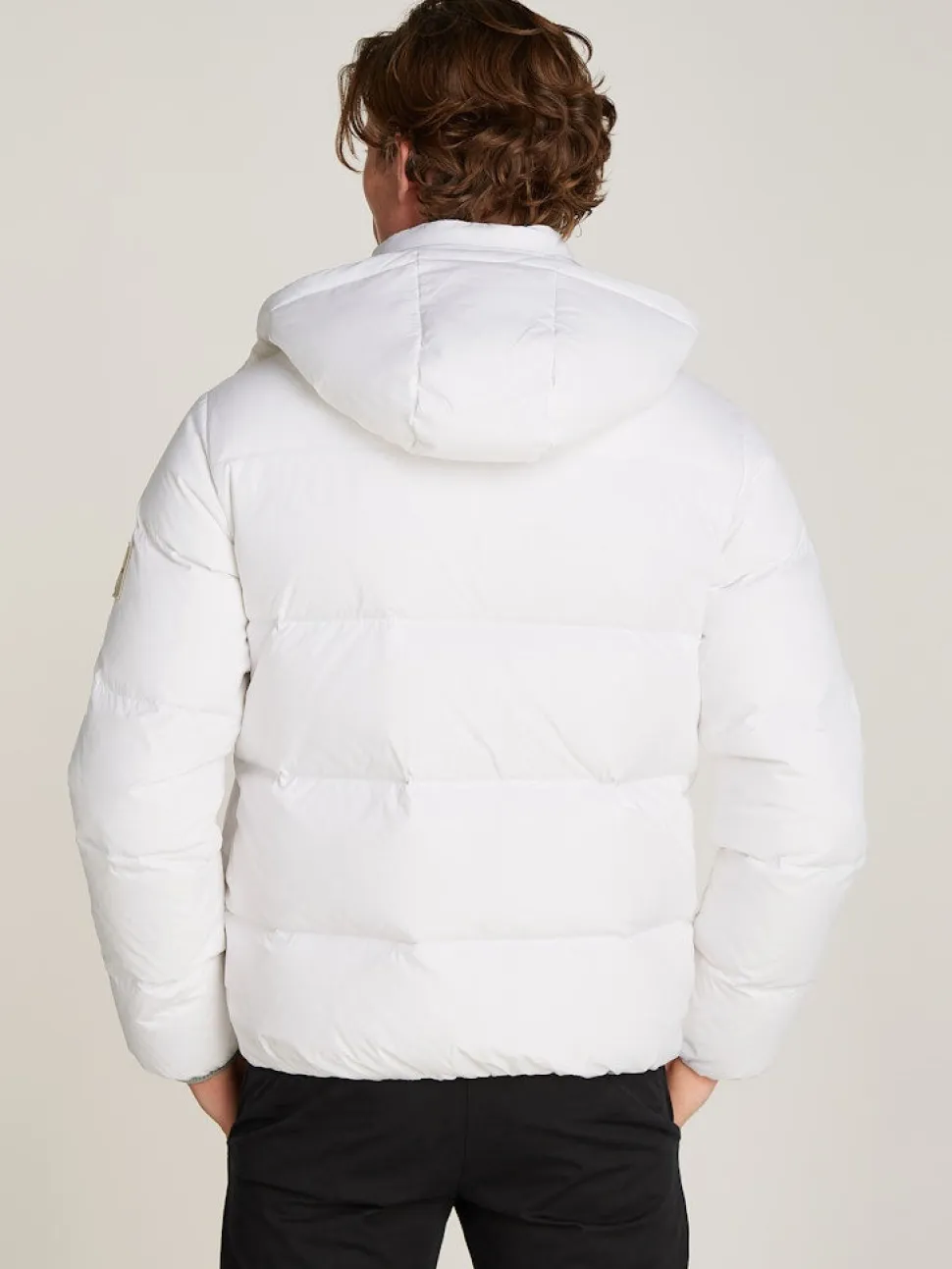 Calvin Klein Jeans Miesten Untuvatakki, K ESSENTIAL DOWN JACKET Valkoinen