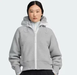 Canada Goose naisten fleece bomber, CHILLIWALK FLEECE BOMBER Vaaleanharmaa