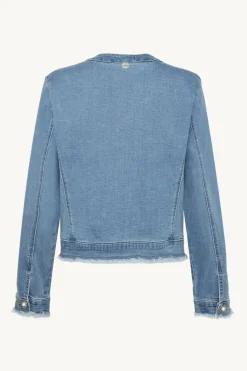 Claire naisten farkkutakki, ELDA DENIM JACKET Indigo