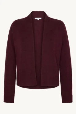 Claire Naisten Neule, CELINE CARDIGAN Viininpunainen