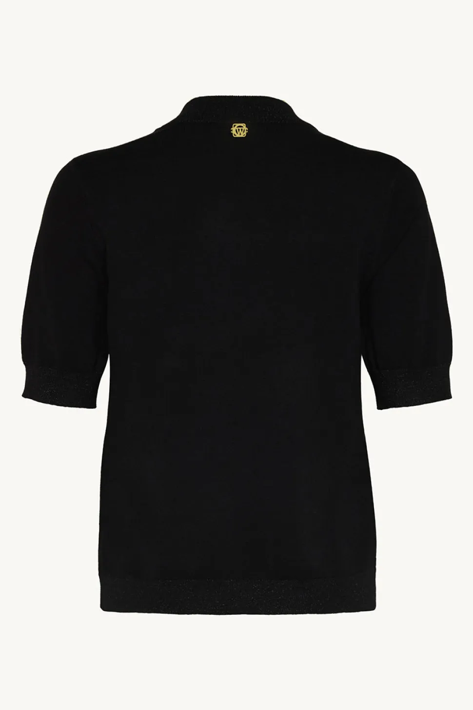 Claire Pompeia Knit SS, musta