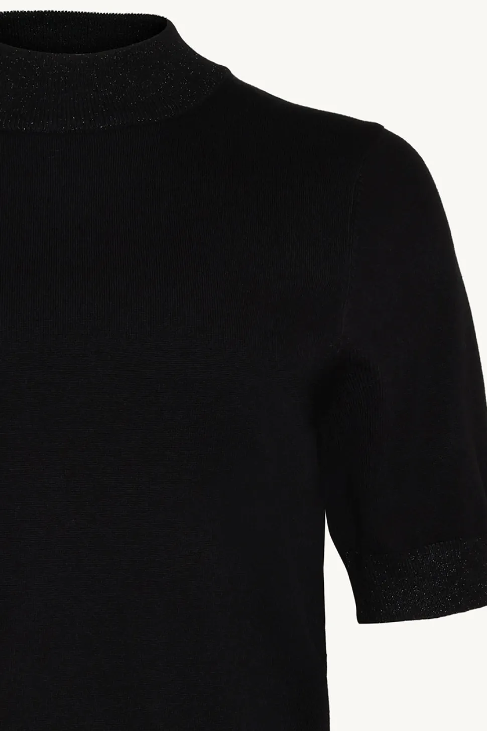 Claire Pompeia Knit SS, musta