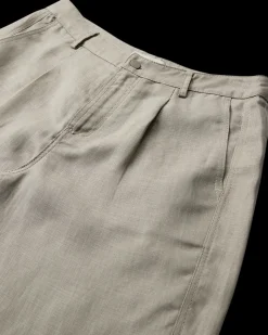 COPENHAGEN MUSE naisten shortsit, NATULI SHORTS Ruskeanharmaa