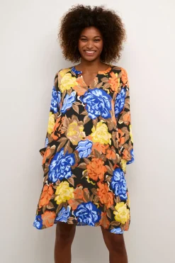 Culture mekko, VIRNA SHORT DRESS Monivärinen Kuosi