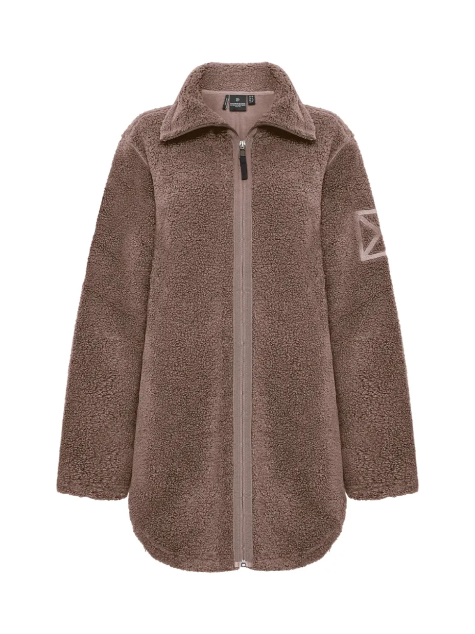 Didriksons naisten fleece, UMI WNS FZ 3 Ruskeanharmaa