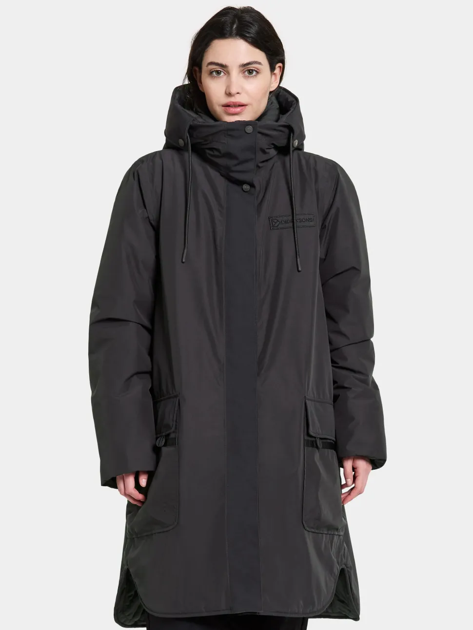 Didriksons takki, AIKO WNS PARKA MUSTA