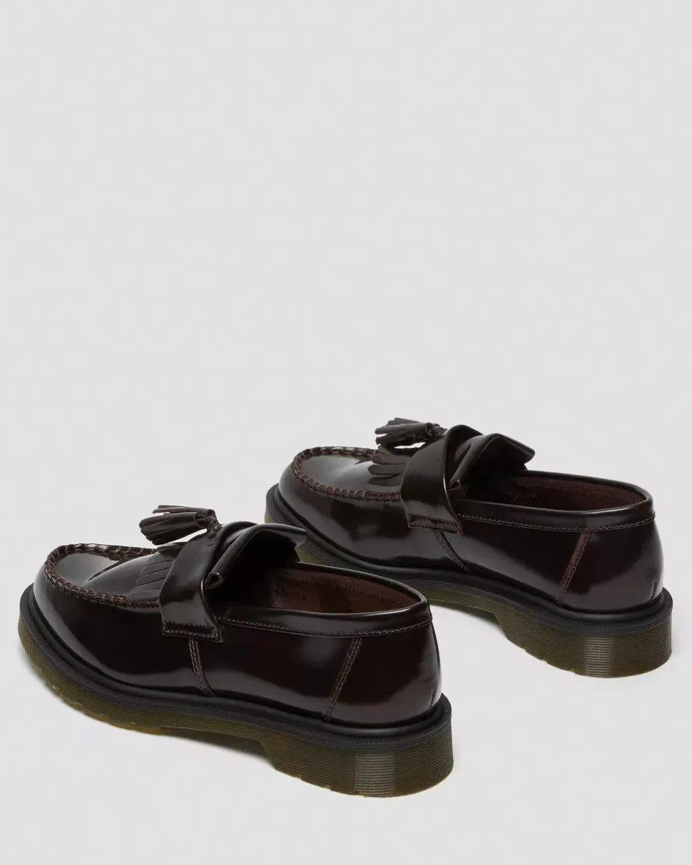 Dr. Martens loaferit Adrian Tassel Loafer Cherry Red Arcadia, viininpunainen