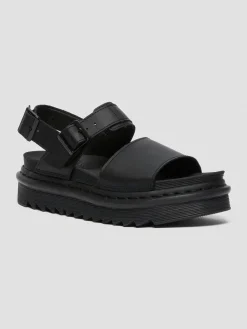 Dr. Martens Nahkahihnasandaalit VOSS SANDAL Musta