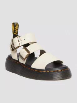 Dr. Martens naisten sandaalit, GRYPHON QUAD PLATFORM Beige