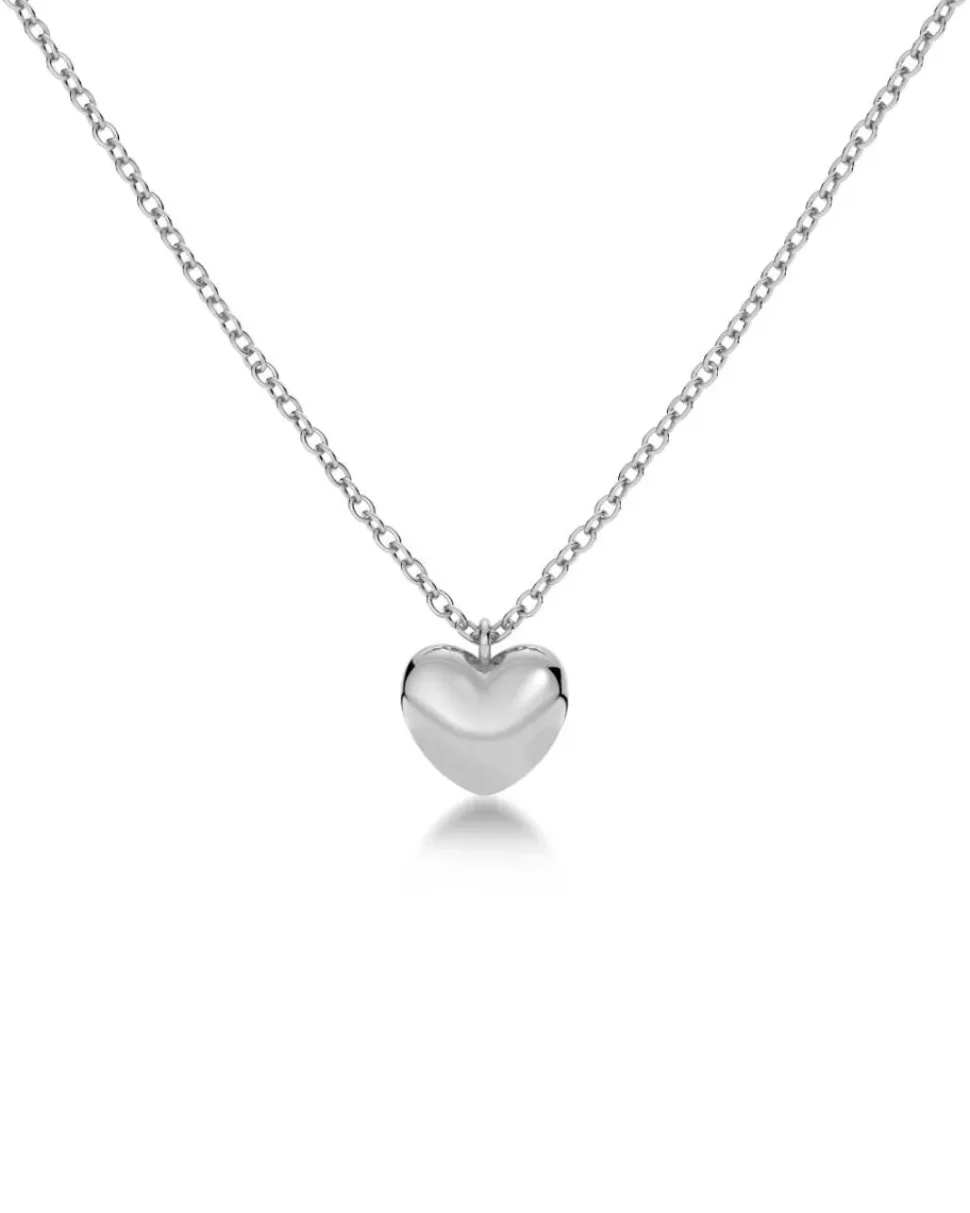 Edblad kaulakoru Barley Necklace Steel, Hopeanharmaa
