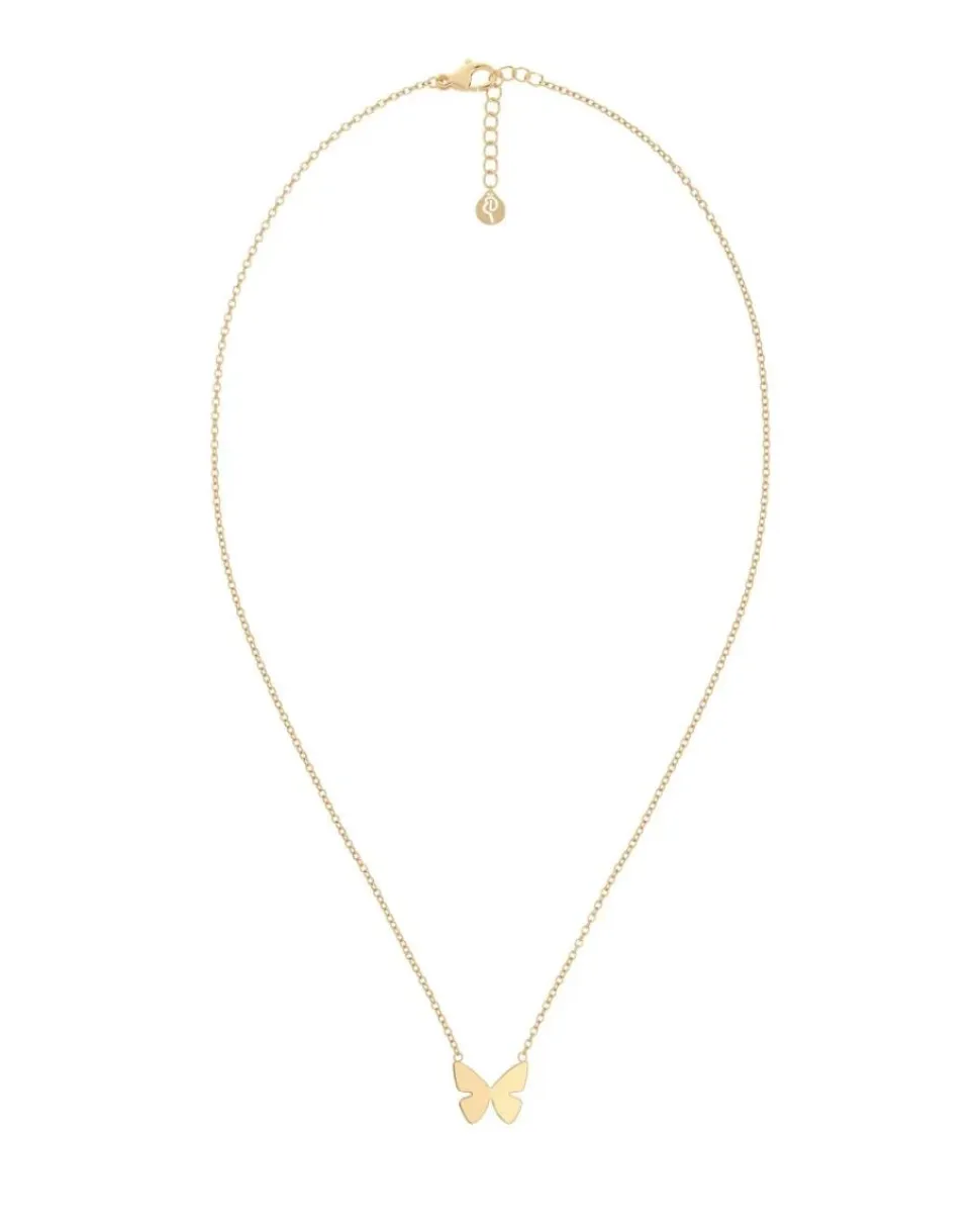 Edblad kaulakoru Papillon Necklace Gold, Gold pleated