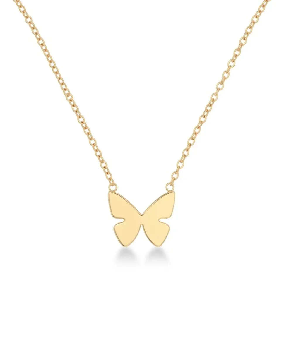 Edblad kaulakoru Papillon Necklace Gold, Gold pleated