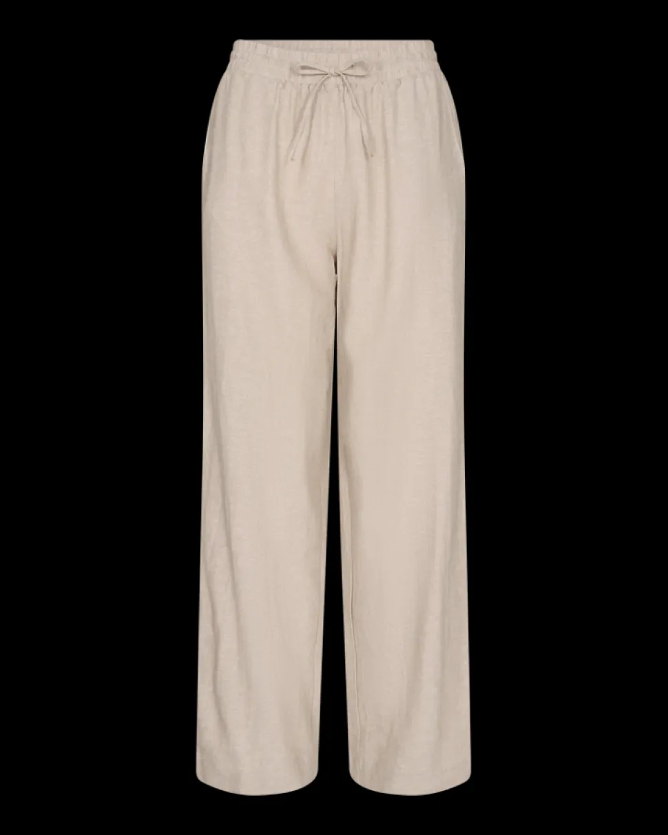 Freequent housut, Lava pant Vaalea Beige