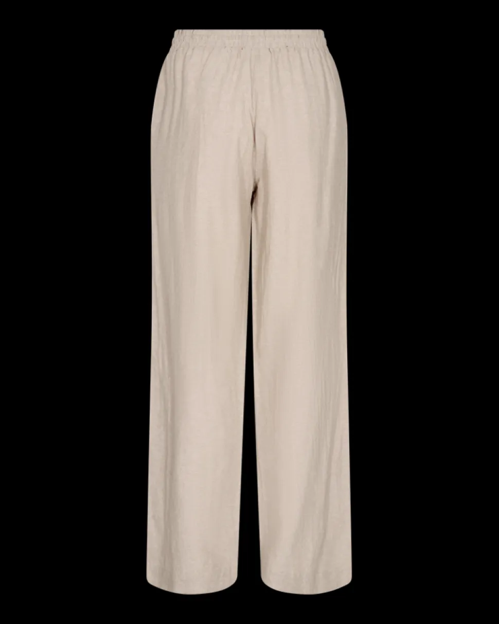 Freequent housut, Lava pant Vaalea Beige