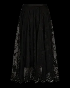 Freequent naisten hame LALLY SKIRT, musta