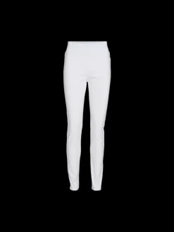 Freequent Naisten Housut, Shantal Denim Pants Valkoinen
