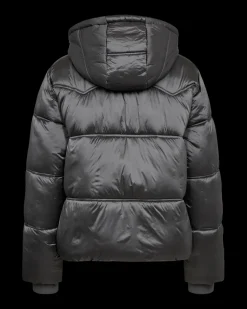 Freequent Naisten Takki, K-SHORTY JACKET Hopeanharmaa