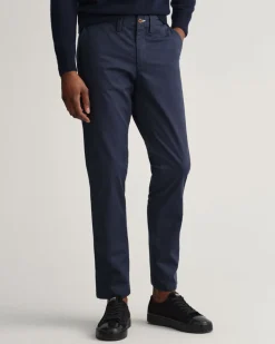 Gant chinokset, HALLDEN SLIM CHINO Tummansininen