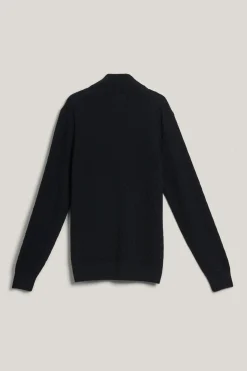 Gant miesten neuletakki, MICRO TEXTURE FULL ZIP Musta