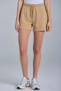 Gant Naisten Collegeshortsit REL ICON G SHORTS Kameli