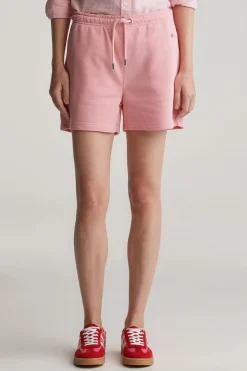Gant naisten shortsit, REG SHIELD SHORTS Vaaleanpunainen
