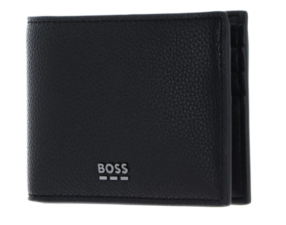 Hugo Boss Miesten Lompakko, JARETH 6CC Musta