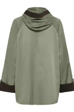 Inwear naisten takki GracelynnIW Hooded Jacket, vihreä