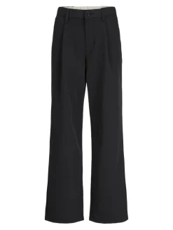 Jack and Jones Junior housut JPSTBILL BAMFORD PLEATED CHINO JNR, musta