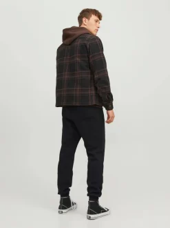 Jack and Jones miesten collegehousut, JPSTGORDON BRADLEY SWEAT PANT Black