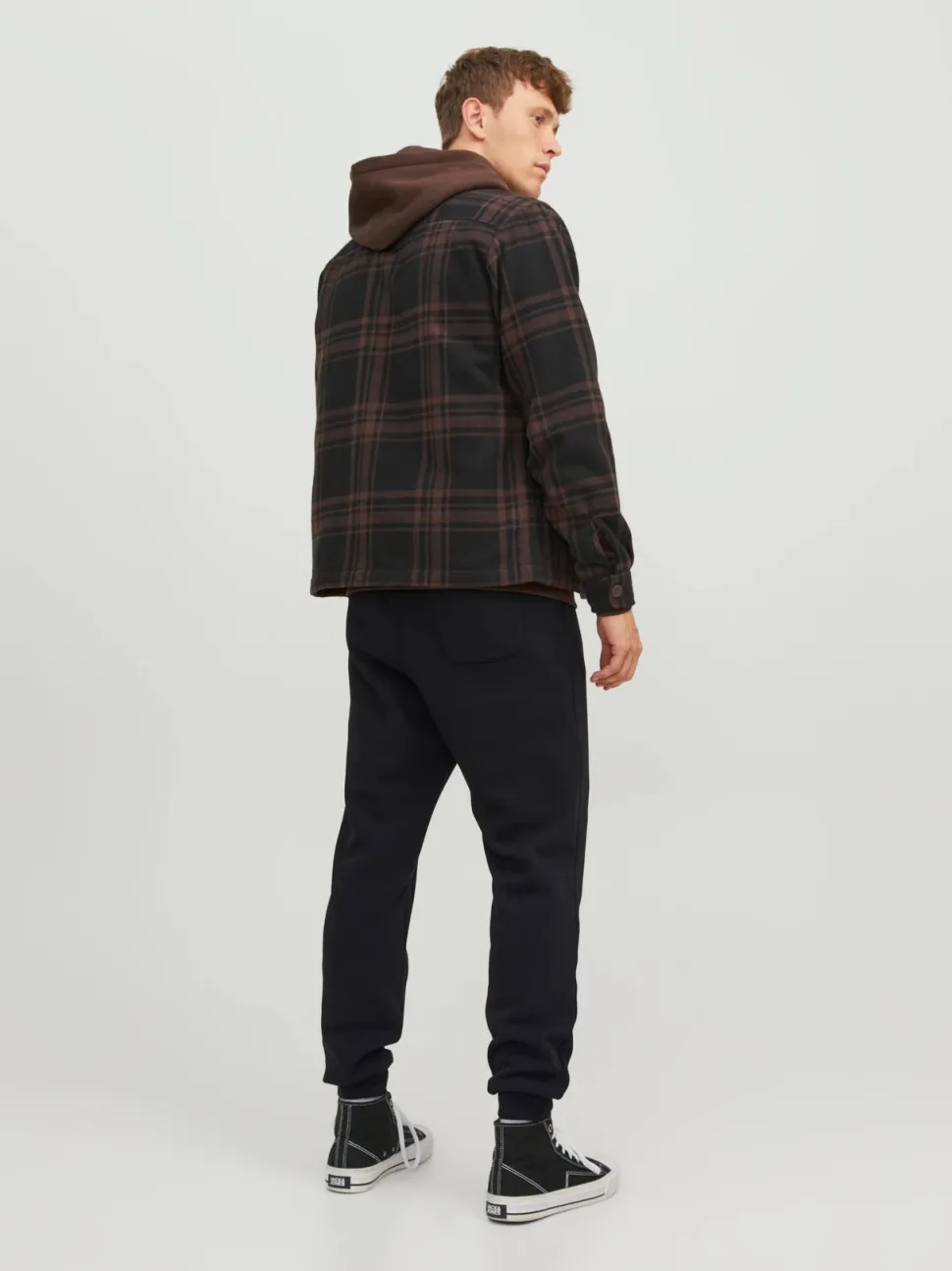 Jack and Jones miesten collegehousut, JPSTGORDON BRADLEY SWEAT PANT Black