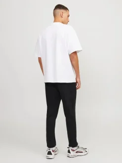 Jack and Jones Miesten Collegehousut JJIWILL JJAIR SWEAT PANTS Black
